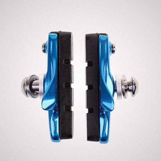 2Pc Road Bike BRAKE BLOCKS Pads Shoes Fixed Gear Rubber