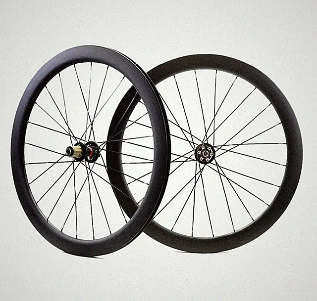 700C Cyclocross Road Bicycle Disc Brake 50*23mm U-shape Rim Carbon Wheelset