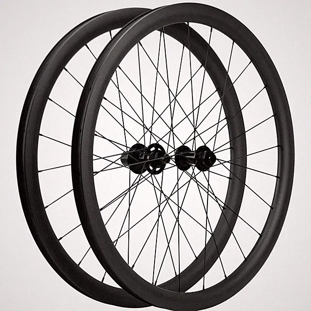 700c Gravel Bike Carbon Wheels 38mm 31mm Tubeless Disc Brake Bicycle Wheelset U