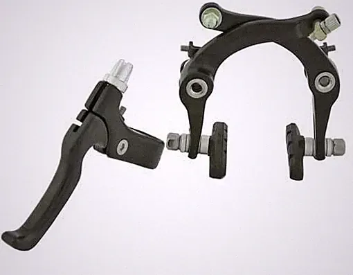 Bike U Brake Front Alloy Black.