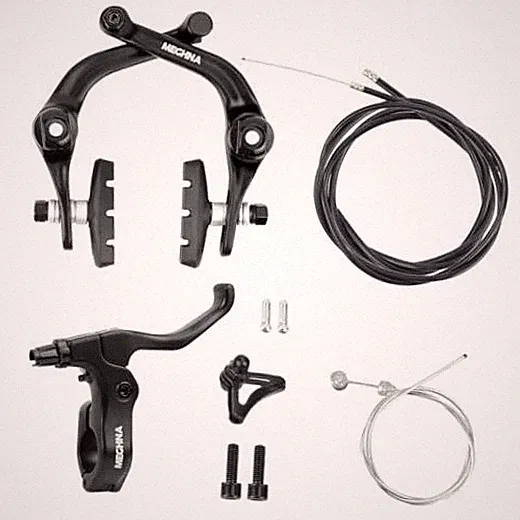 BMX Rear Aluminum Alloy Rim Brake Set，Bike Rear U Brakes Set, Complete Rear