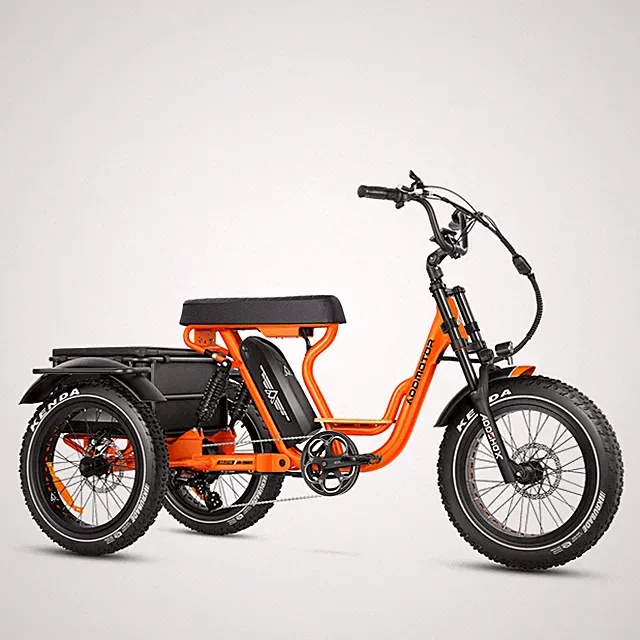 Electric Trike ADDMOTOR 750W 85MI Full Suspension M-366X Etrike Rear Motor
