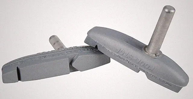 KOOL STOP Eagle 2 II bicycle CANTILEVER canti brake pads SILVER