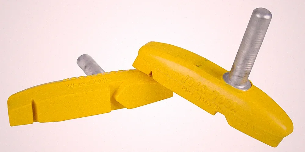 KOOL STOP Eagle 2 II bicycle CANTILEVER canti brake pads YELLOW