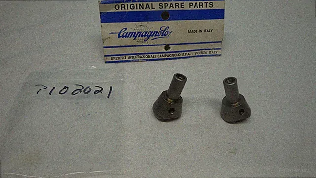 NOS Campagnolo U Brake Braze on Bosses (pair) for Frame Building MTB #2021