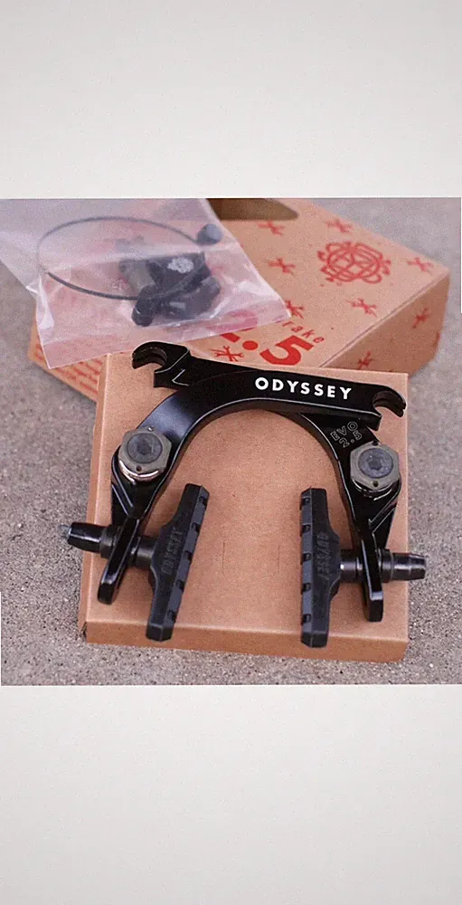 ODYSSEY BMX BIKE EVO 2.5 BLACK BICYCLE U-BRAKE EVOLVER