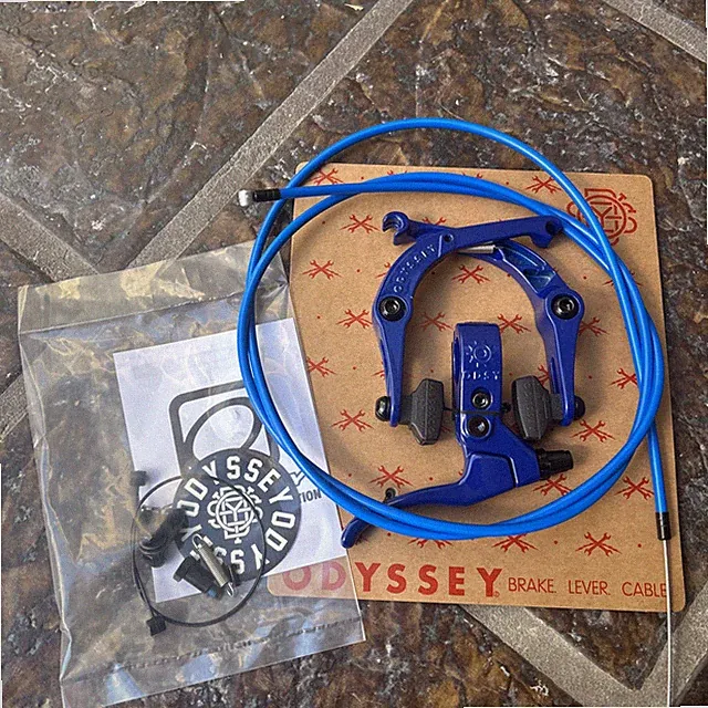 ODYSSEY BMX BIKE SPRINGFIELD BICYCLE U-BRAKE KIT SUNDAY BLUE PRIMO SHADOW COLONY