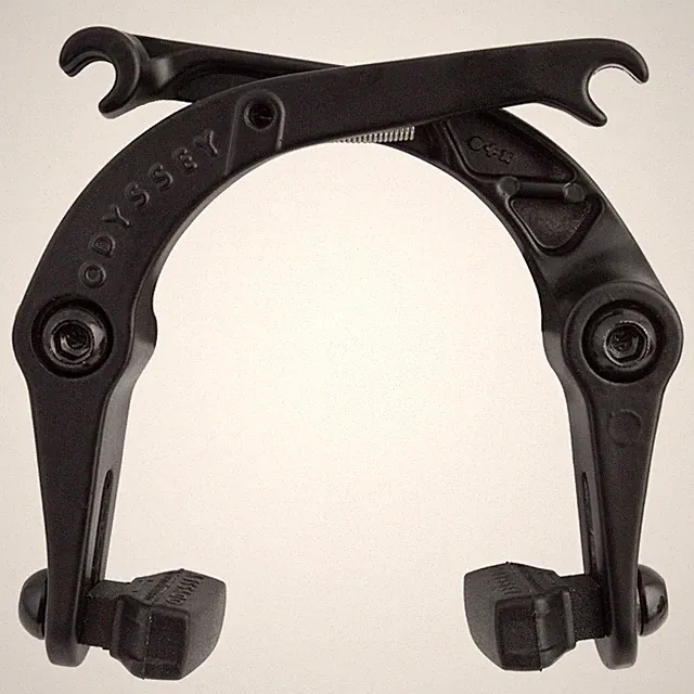 Odyssey Springfield U-Brake with Ghost Pads - Black Lightweight Aluminum
