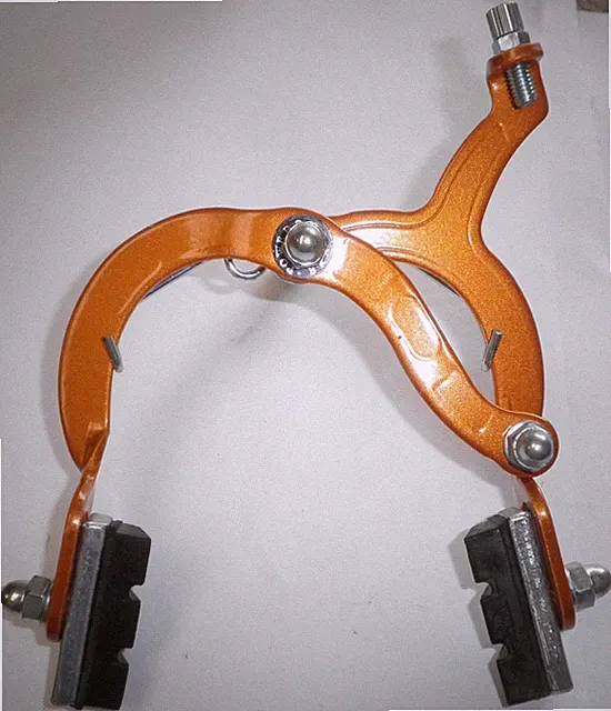 OLD GOLD YELLOW FRONT CALIPER/U-BRAKE KID'S BICYCLE BIKE PARTS 47-2