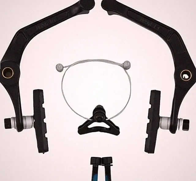 OOAFOAF U-Brake Clamp Rear Brake Caliper for BMX Bike Rim Brake Sets Aluminum Al