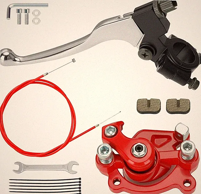 Red Brake Lever Kit Brake Caliper For CT100U CC100X Baja DB30 MBX10 MBX11 MMB80