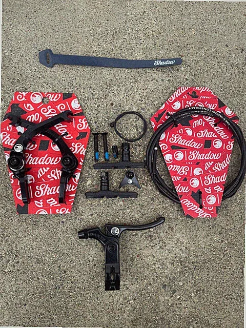 SHADOW SANO V2 FEATHERWEIGHT U BRAKE BLACK BMX BIKE FIT CULT ODYSSEY CULT KINK