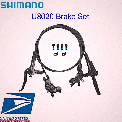 SHIMANO CUES BL-U8000 BR-U8020 4 Piston Hydraulic Disc Brake Set MTB City