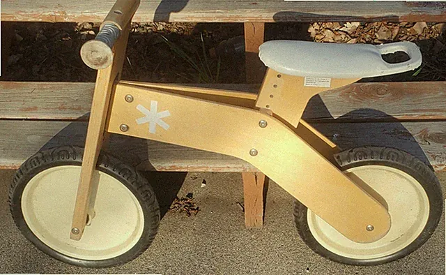 Treehaus Kids Toddler Wooden Balance Bike Push And Go Ages 3 To 6 Unisex