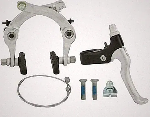 U Brake Rear Alloy Chrome. bike part , bicycle parts