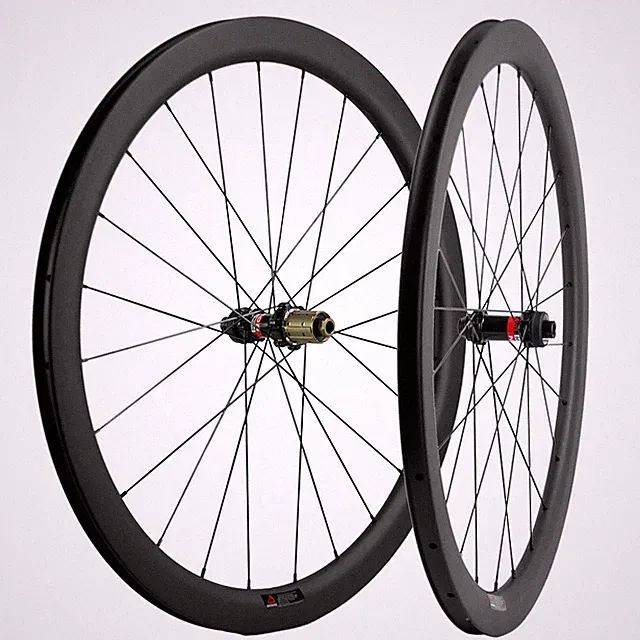 UCI Approve Disc Brake Wheelset 45mm U Shape Road Bike Cyclocross Carbon Wheels