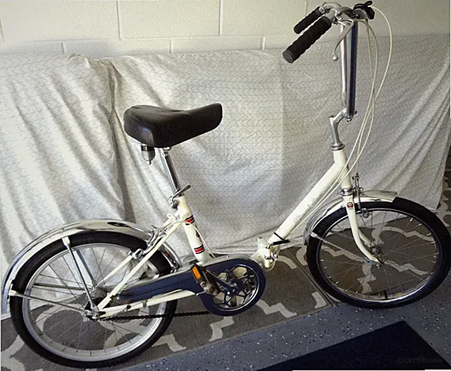 VINTAGE MIAMI SUN BICYCLES 3-SPEED DELUXE 20" FOLDING BIKE RARE HTF WHITE FRAME