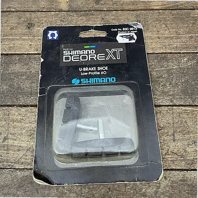 Vintage Shimano Deore XT U-Brake Shoe Brake Pads Cantilever Low-Profile 60 NOS