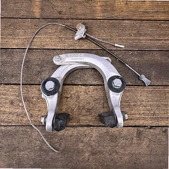 Vintage Shimano Exage Mountain BR-M462 Cantilever Brake Calipers Pair Silver