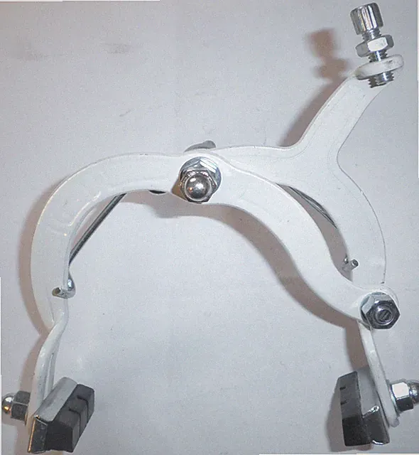 WHITE BICYCLE CALIPER BRAKE U-BRAKE BIKE PARTS 711